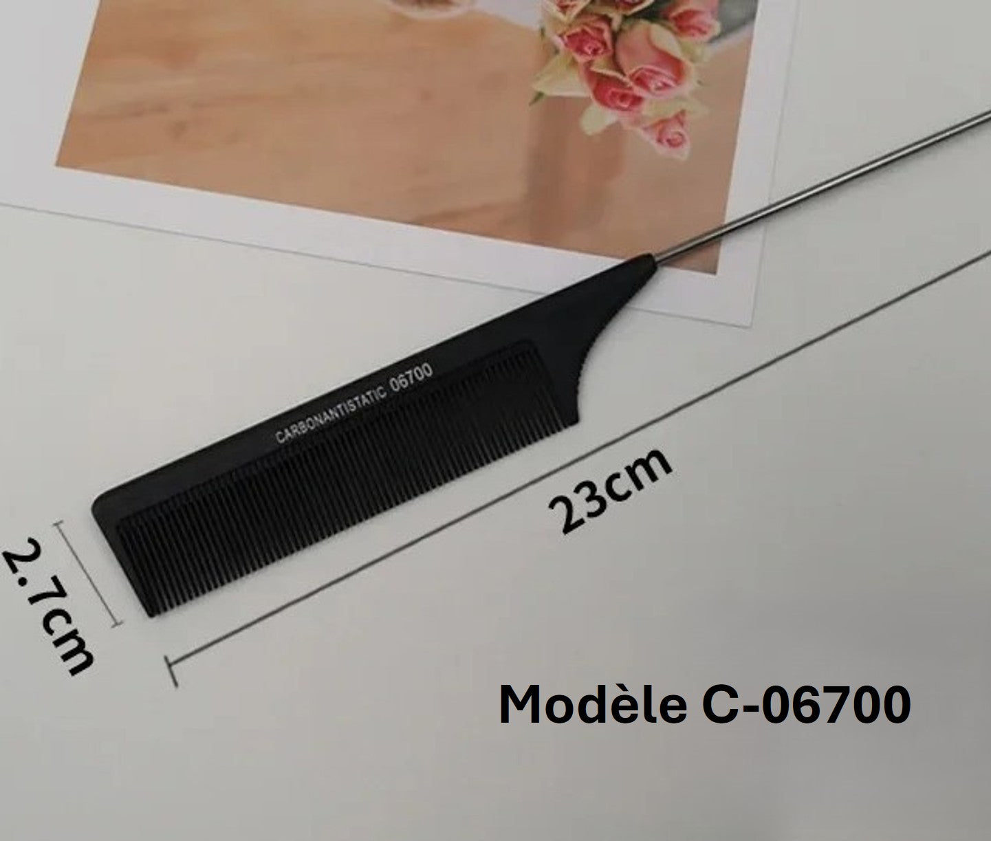 peigne cheveux carbostyl modele 6700