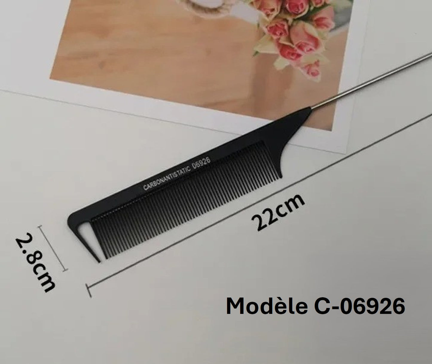 peigne cheveux carbostyl modele 6926