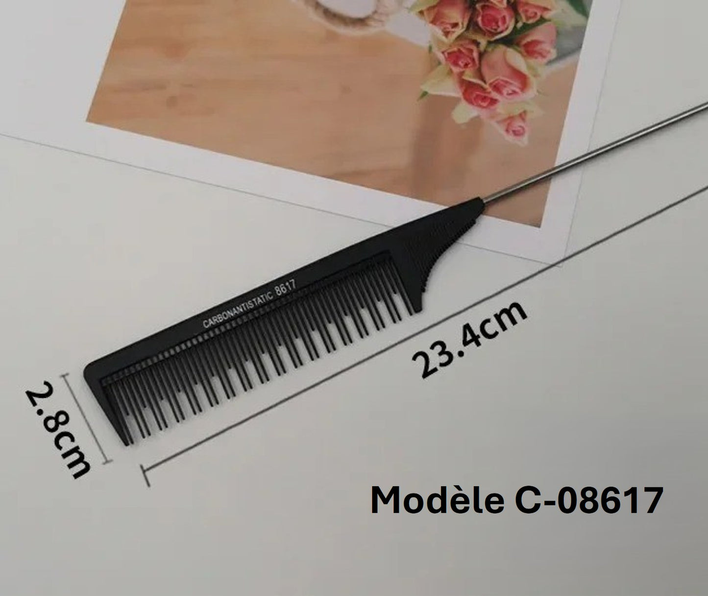 peigne cheveux carbostyl modele 8617