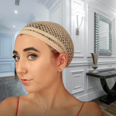 accessoire cheveux filetta beige