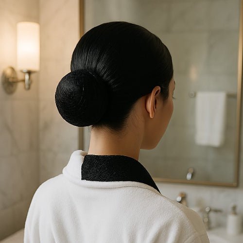 accessoire cheveux silknet bonnet noir
