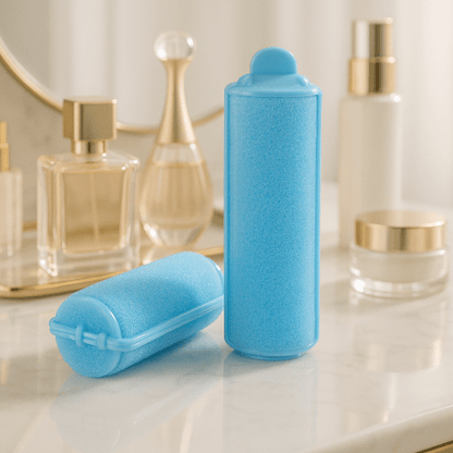 bigoudis curlyna variante bleu format 2cm