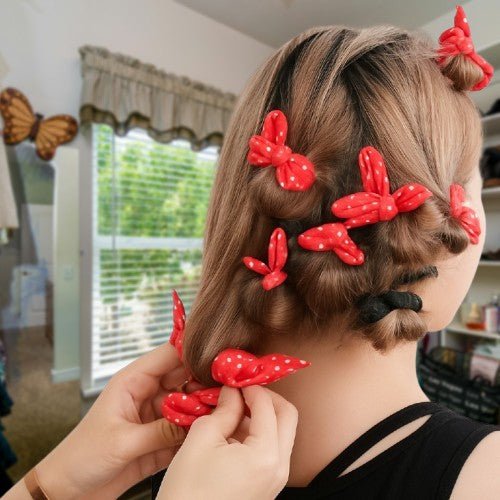 bigoudis pour cheveux evane modele rouge