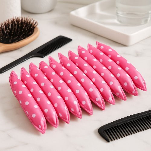 bigoudis pour cheveux evane variante rose