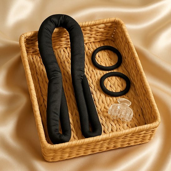 bigoudis pour cheveux rubanella couleur noir