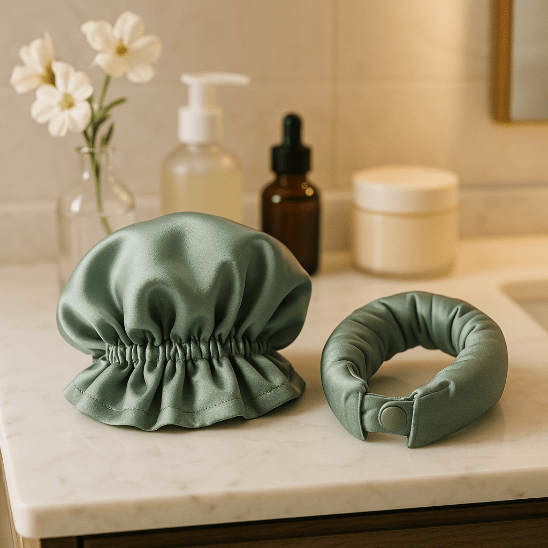 bigoudis sans chaleur serica couleur vert