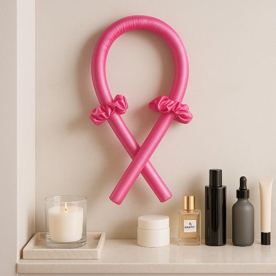 bigoudis silkloop couleur fushia