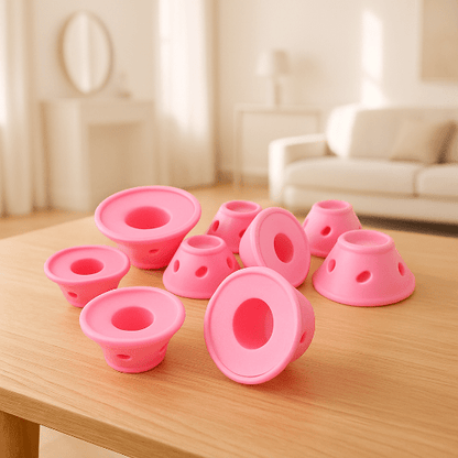 bigoudis tholus couleur rose