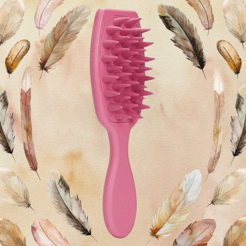 brosse a cheveux massalia rose antique