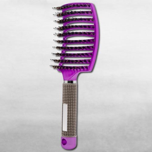 brosse a cheveux purebrin violet