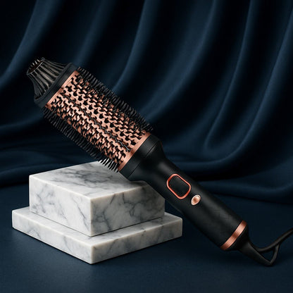 brosse chauffante alyzera noir