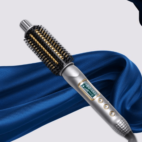 brosse chauffante brelys gris