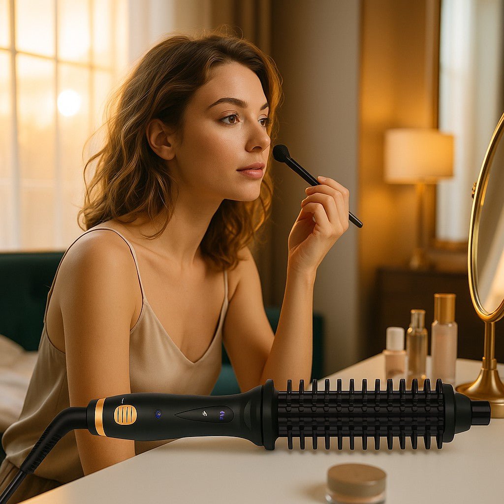 brosse chauffante curltatix action matinal