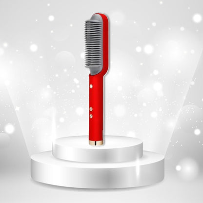 brosse chauffante subliss rouge