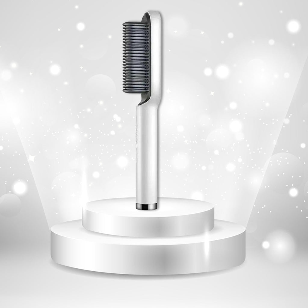 brosse chauffante lissante subliss blanc