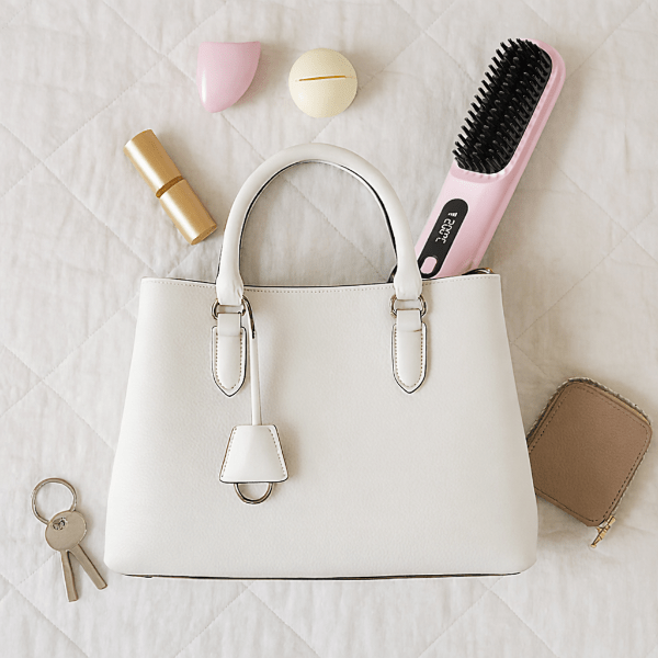 brosse chauffante nelya format compact