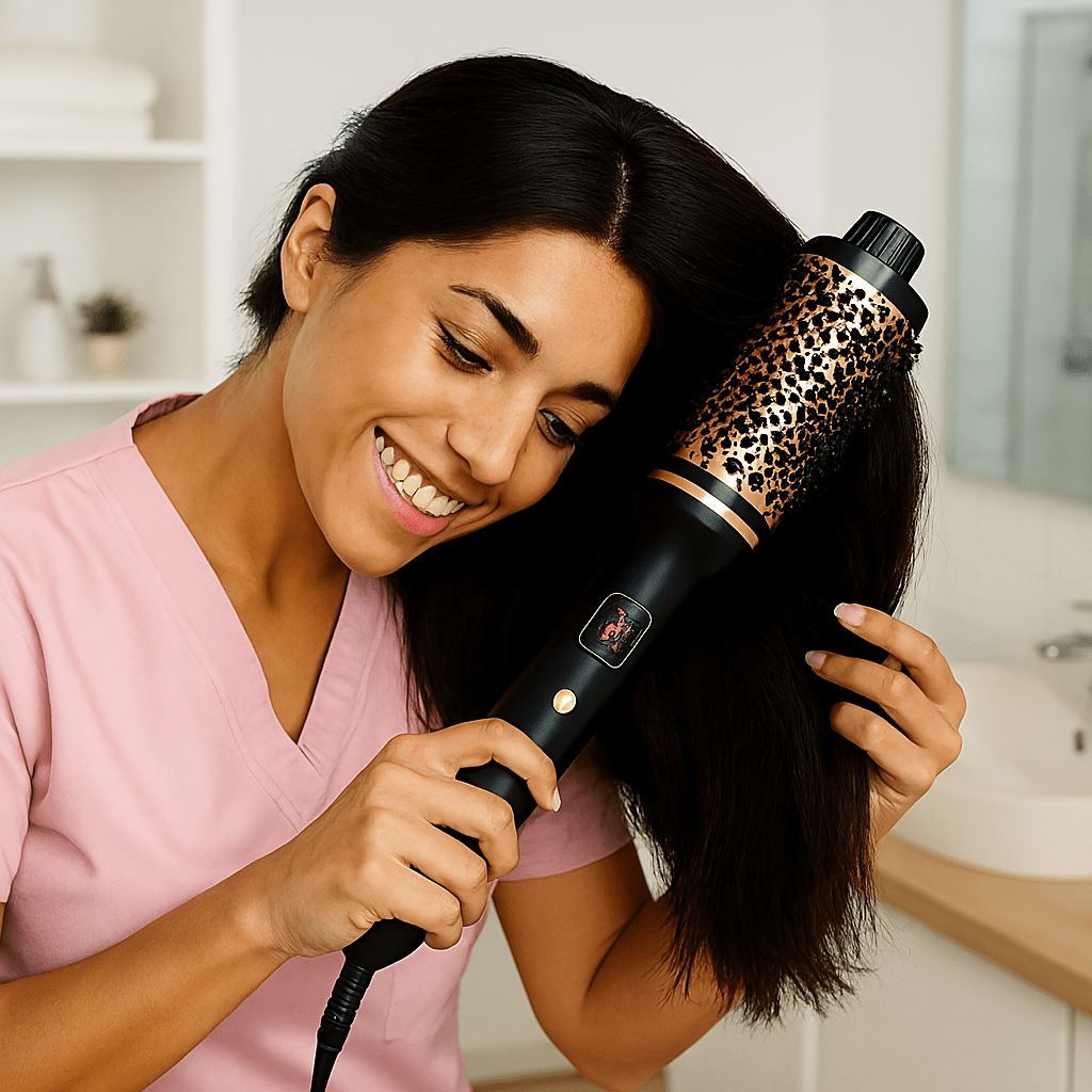 brosse chauffante volyn lissage