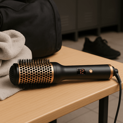 brosse chauffante volyn noir