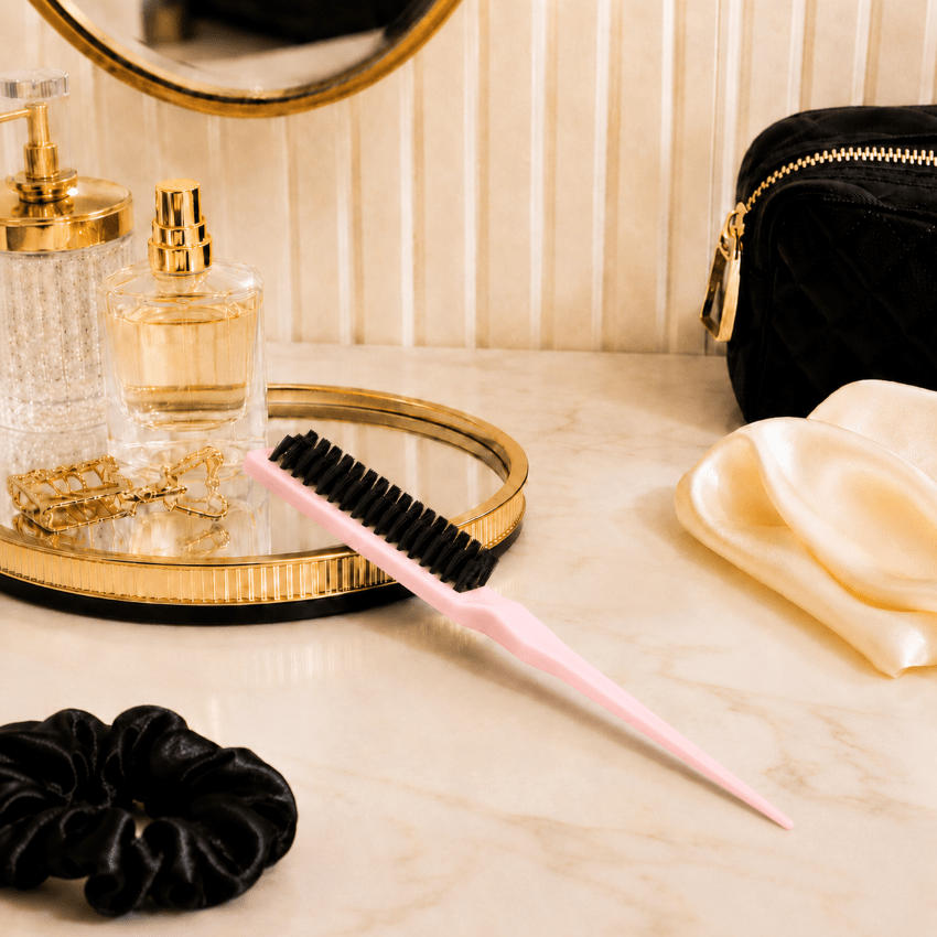 brosse pour cheveux blushtail coloris rose pâle
