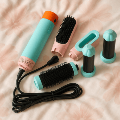 brosse soufflante bouclea items coffret