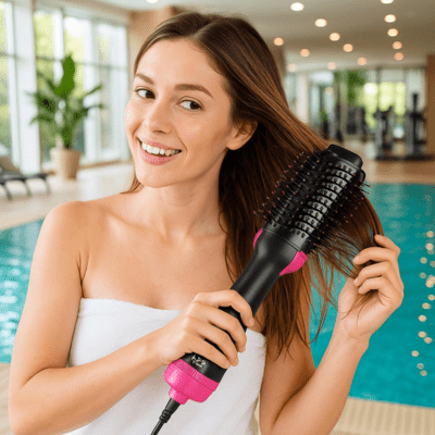 brosse soufflante curleon femme moderne