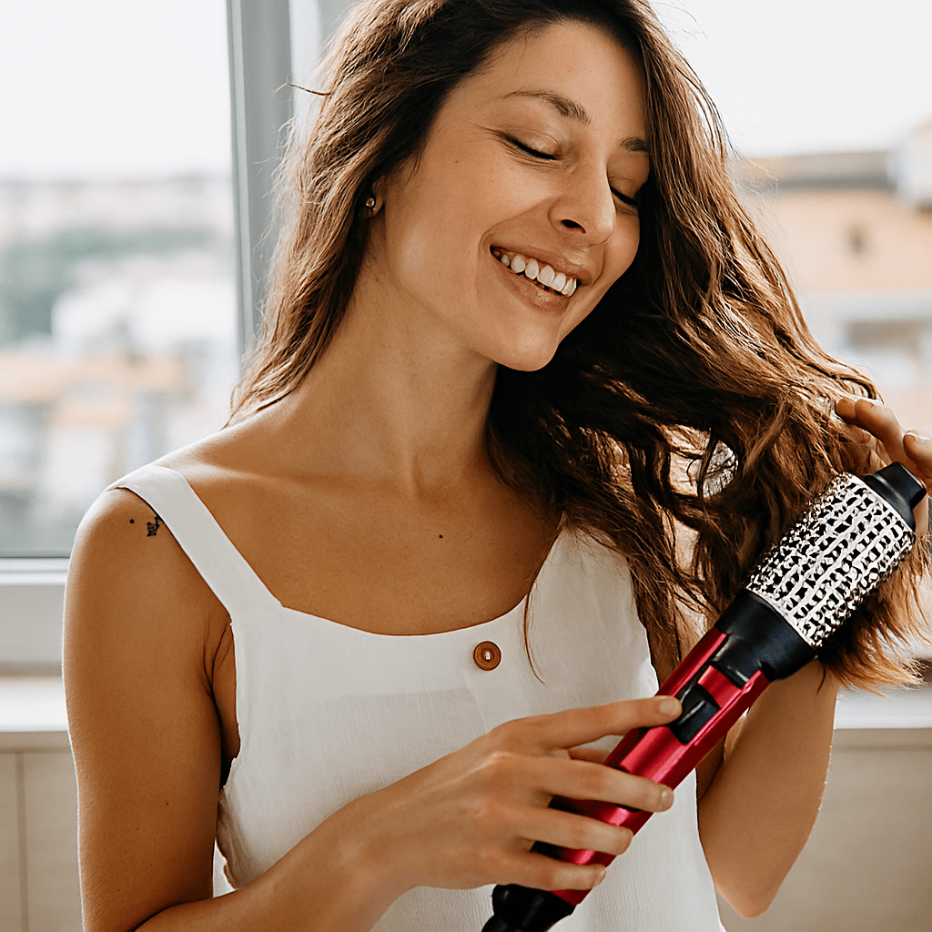 brosse soufflante rotative rotika bouclage