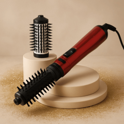 brosse soufflante rotative rotika rouge