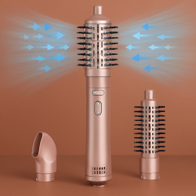 brosse soufflante rotative voltaia rose