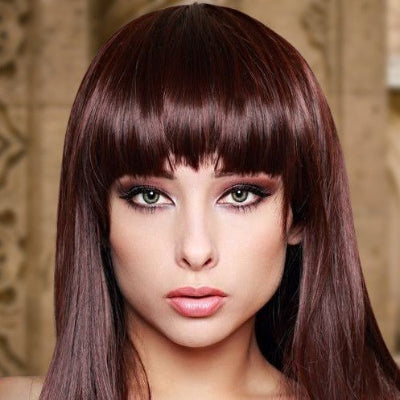 clips extensions cheveux naturels sepia brun cuivre
