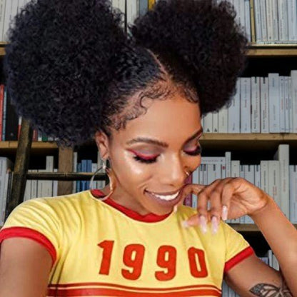 extension cheveux a clip afrocrown 2chignons