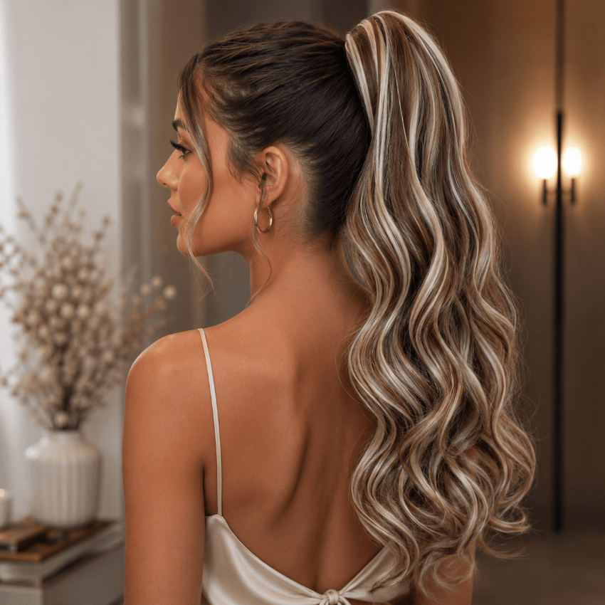 extension cheveux oreaclip couleur blond cendre platine