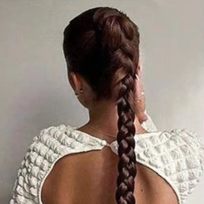 extension cheveux cavalee brun fonce