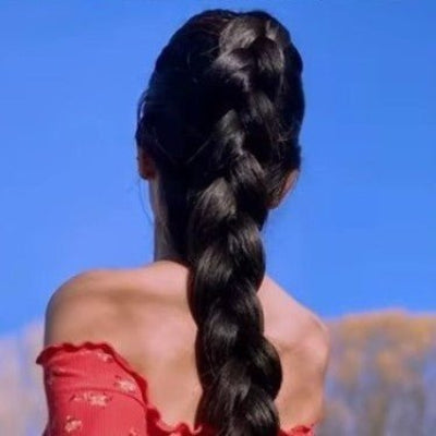 extension cheveux cavalee noir naturel