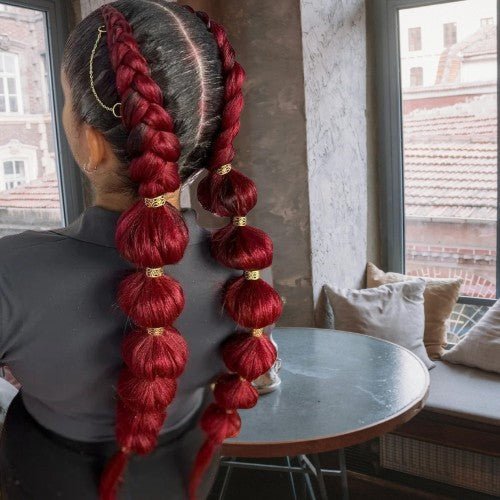 extension cheveux colorissima variante bordeaux