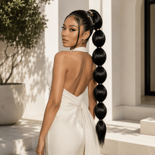 extension cheveux bubbletail noir naturel