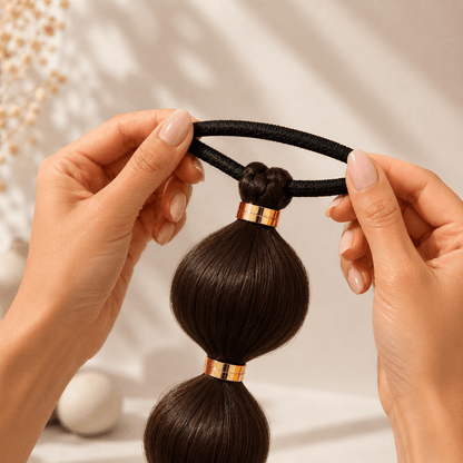 extension cheveux bubbletail bande élastique