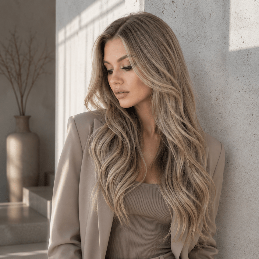 extension clip cheveux clip&chic teinte blond cendre