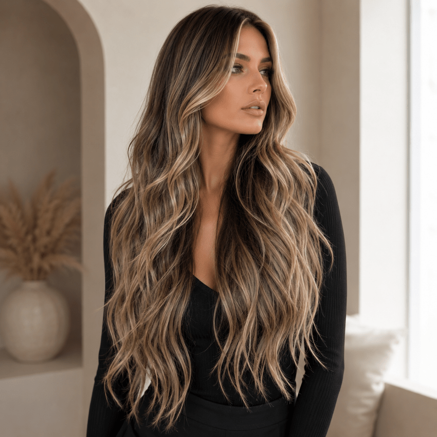 extension clip cheveux lushombre teinte blond cendré-blond clair