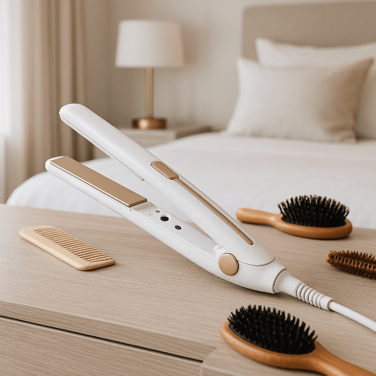 lisseur boucleur fluidobella modele blanc