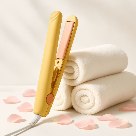 mini lisseur miniliss couleur jaune