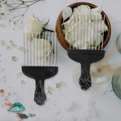 peigne pour afro tressinox rosace