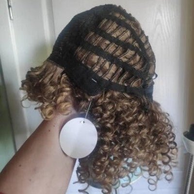 perruque afro afroglow bonnet lateral