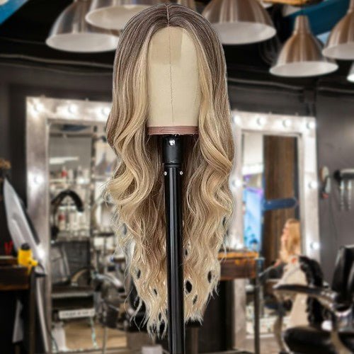 perruque blonde goldenhalo longueur