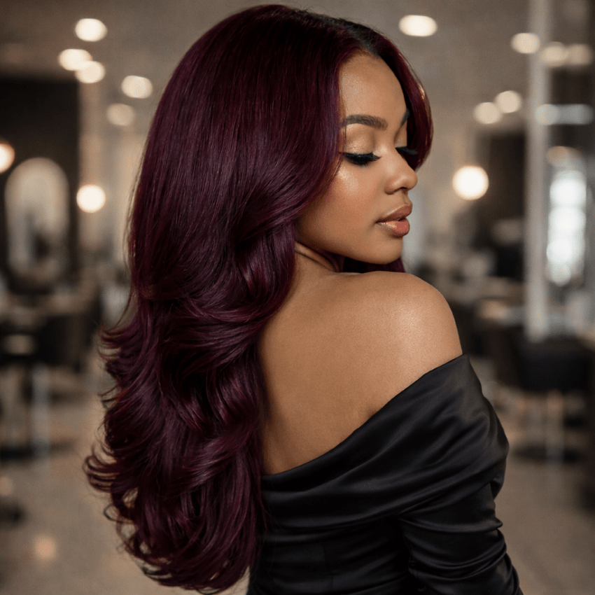 perruque cheveux naturels bordeaux intense bordolysa carrousel