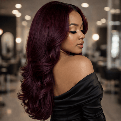 perruque cheveux naturels bordeaux intense bordolysa carrousel