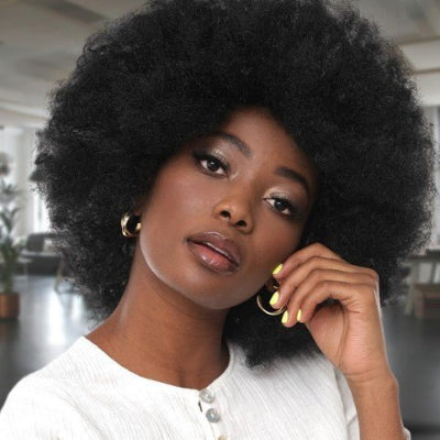 perruque cheveux naturels breziluxe chandail blanc