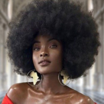 perruque cheveux naturels breziluxe chandail rouge