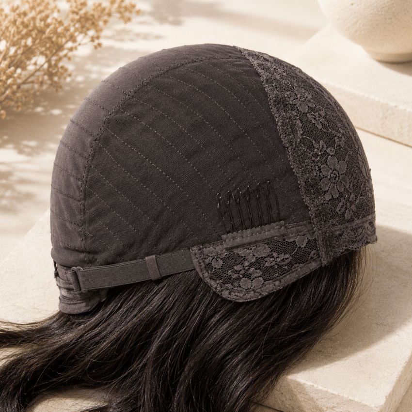 perruque cheveux naturels naturbob sous-bonnet