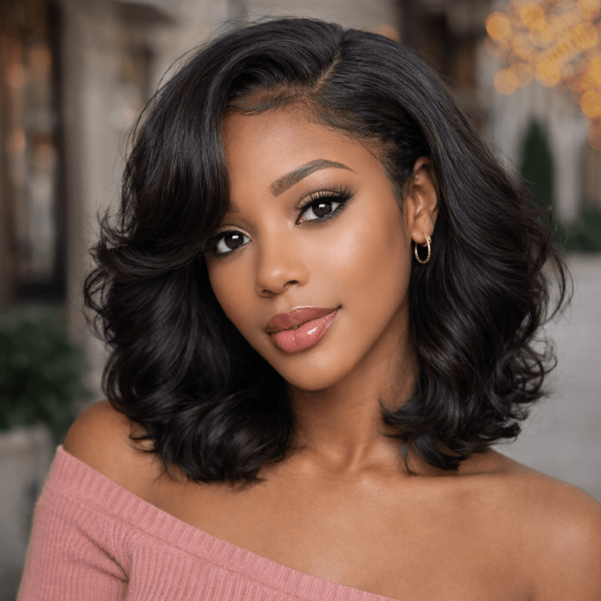 perruque cheveux naturels nysa longueur 25 cm