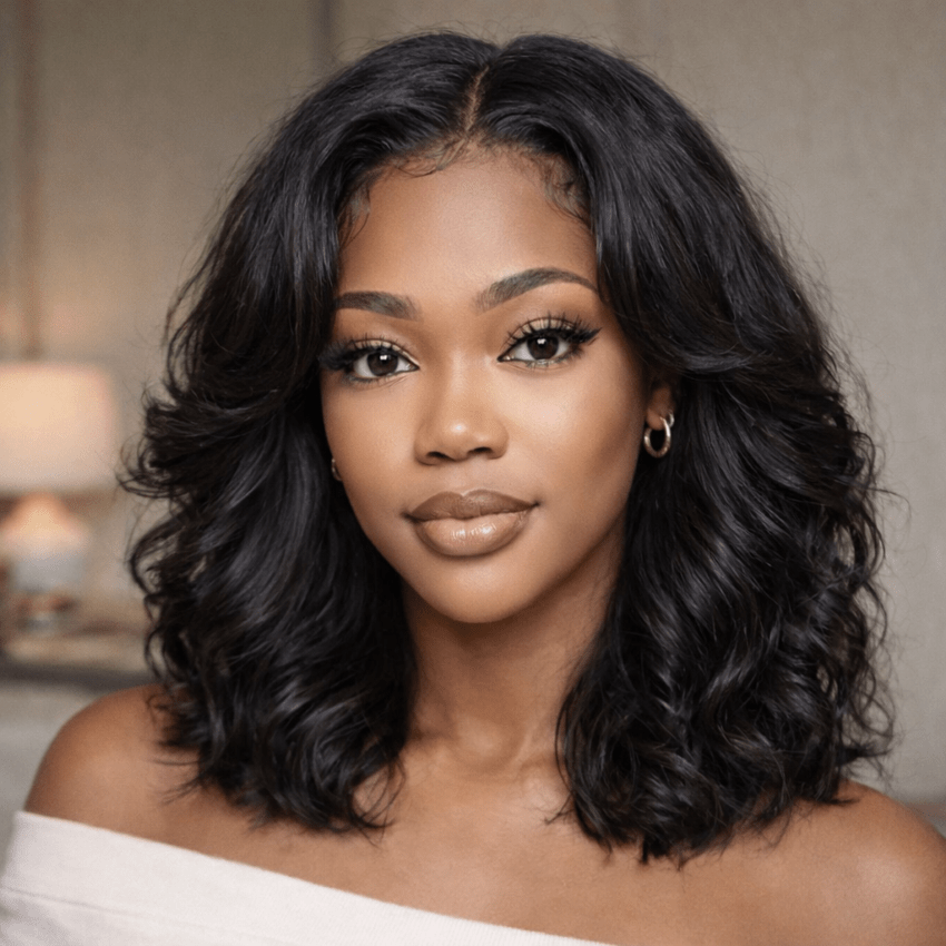 perruque cheveux naturels nysa longueur 30 cm